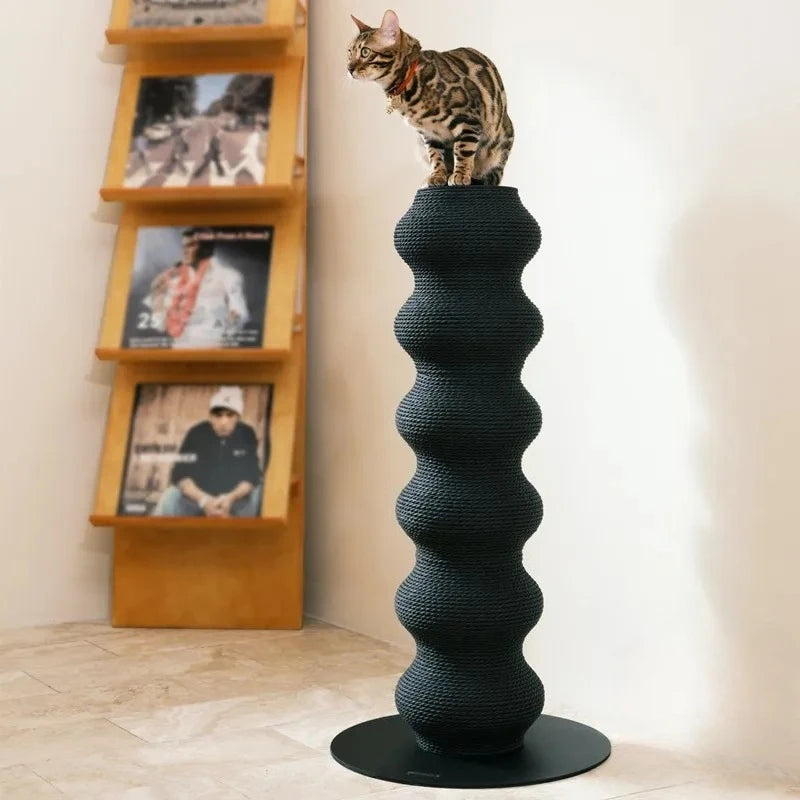 Pillar Cat Tower with wide, stable base