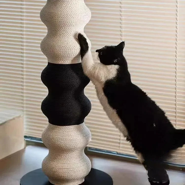 Pillar Cat Tower with anti-slip metal base plate