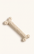 Hand knitted large bone rope toys 