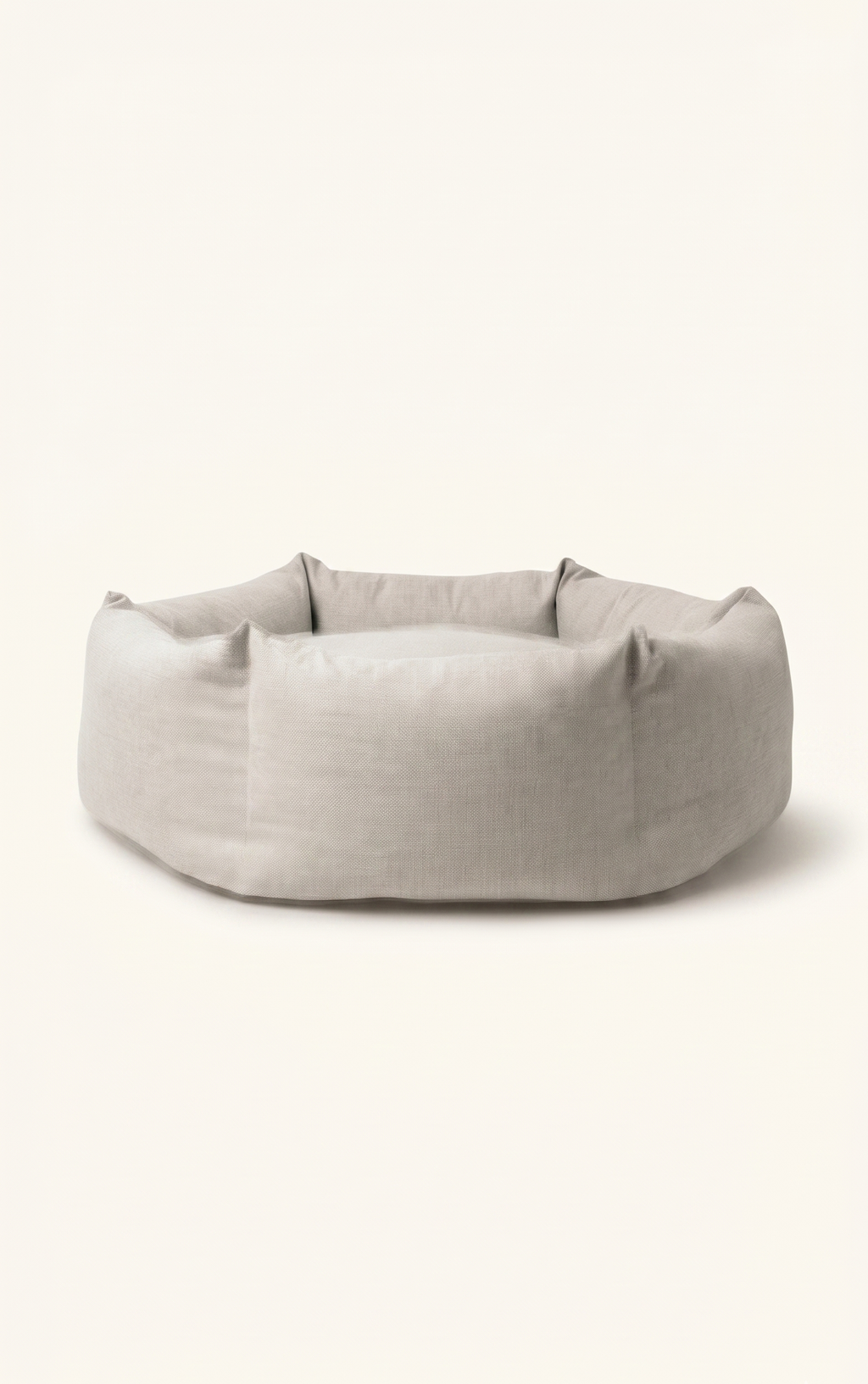 Comfortable donut nest dog bed