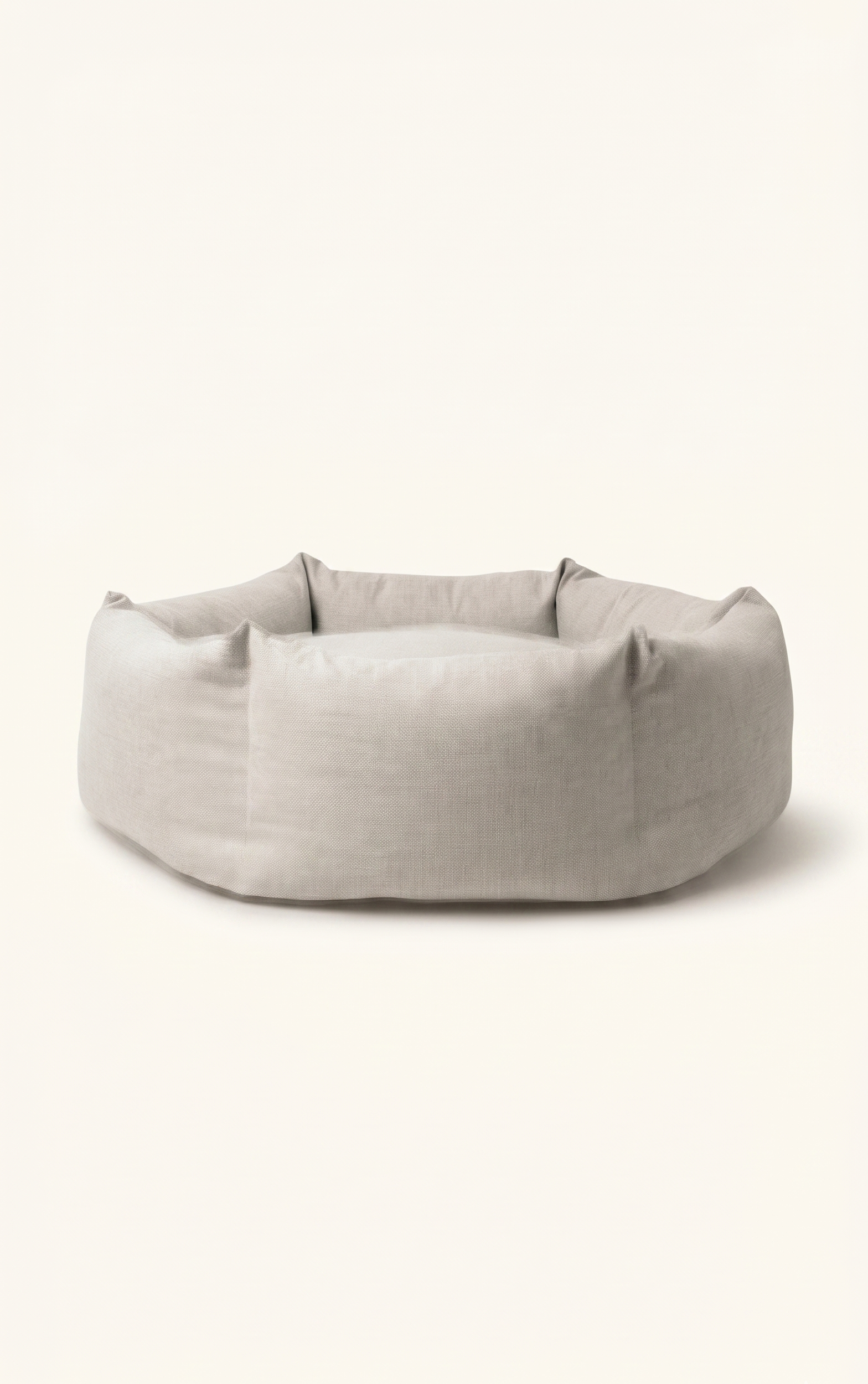 Comfortable donut nest dog bed