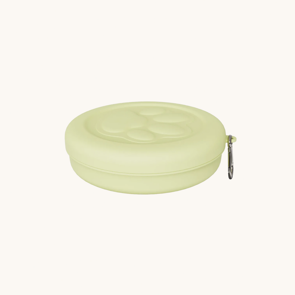 Yellow Pet bowl suitable for water and snack