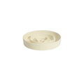 Cream white ceramic slow feeder